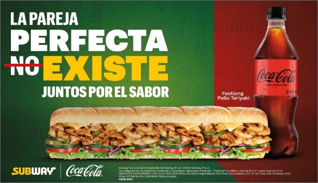 Publicidad de Subway